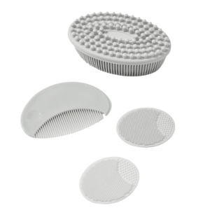 Little Sprout Bath Set – Comb & Silicone Brush